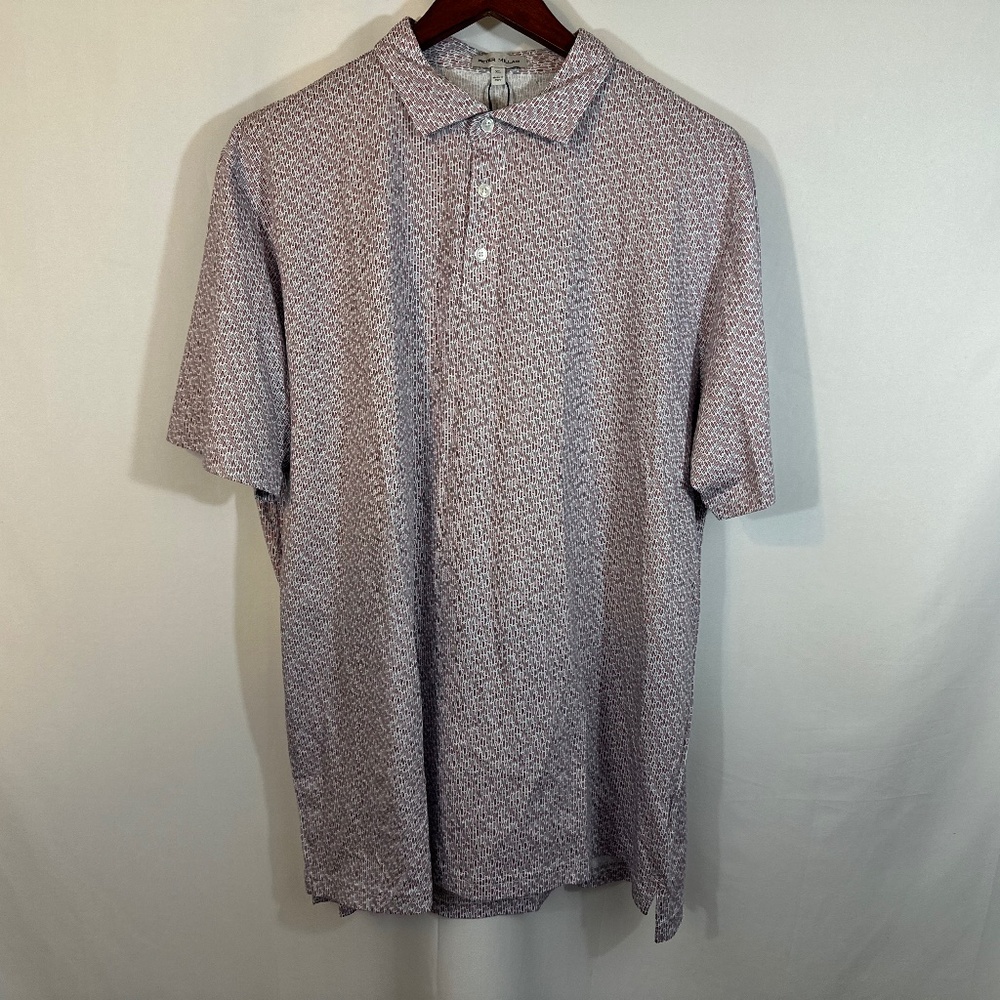 Peter Millar Crown Sport Cocktail Golf Polo Shirt Size XL NWT